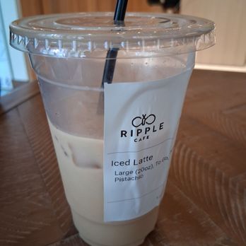 Ripple Cafe - Iced Latte - Large - Coffee & Tea Near Me - Cambridge, Massachusetts Ripple Cafe - Iced Latte - Large - Coffee & Tea Near Me - Cambridge, Massachusetts