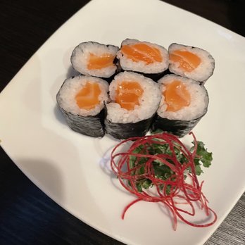Sushi Boat - Salmon roll. - Japanese Near Me - Temecula, California Sushi Boat - Salmon roll. - Japanese Near Me - Temecula, California
