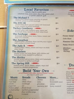 Menu photo 2 Mary Ann's Deli Fairhope, AL Menu photo 2 Mary Ann's Deli Fairhope, AL