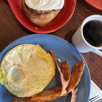 Our Place - Two eggs, bacon and black coffee - Breakfast & Brunch Near Me - Ocean Shores, Washington Our Place - Two eggs, bacon and black coffee - Breakfast & Brunch Near Me - Ocean Shores, Washington