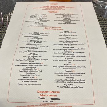 Al Dente - Valentine's Day Menu - Pizza Near Me - Washington, DC, District of Columbia
