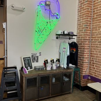 Josh & John's - a neon ice cream cone - Ice Cream & Frozen Yogurt Near Me - Colorado Springs, Colorado