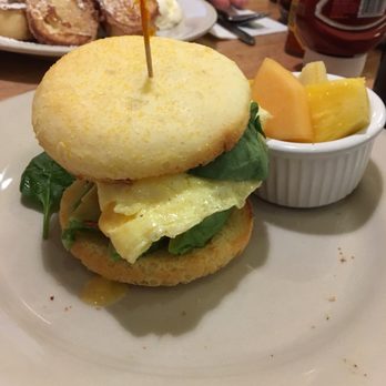 Greenleaf Restaurant - Gluten free breakfast sandwich, ham swap for avocado, hold the cheese. Fresh fruit side. Yummy! - Breakfast & Brunch Near Me - Ashland, Oregon Greenleaf Restaurant - Gluten free breakfast sandwich, ham swap for avocado, hold the cheese. Fresh fruit side. Yummy! - Breakfast & Brunch Near Me - Ashland, Oregon