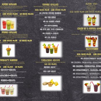 Fresh Splash - New & Improved Menu - Juice Bars & Smoothies Near Me - Bakersfield, California Fresh Splash - New & Improved Menu - Juice Bars & Smoothies Near Me - Bakersfield, California