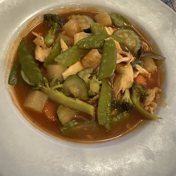 Saap Lao Thai Cuisine - Sweet and sour veggie stir fry with chicken - Thai Near Me - New Castle, Delaware