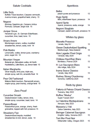 Menu photo 3 Salute Restaurant & Bar Bend, OR Menu photo 3 Salute Restaurant & Bar Bend, OR
