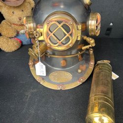 N 2 Cash Pawn - Vintage US NAVY Scuba-diving Helmet