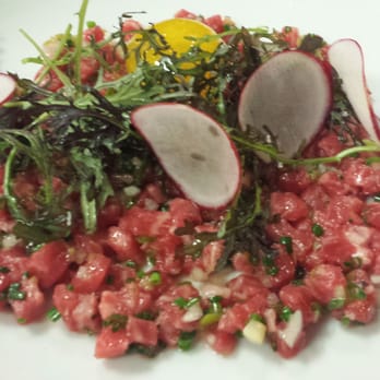 Trust - delicious beef tartare for their 2014 valentines day menu - Tapas/Small Plates Near Me - Santa Ana, California Trust - delicious beef tartare for their 2014 valentines day menu - Tapas/Small Plates Near Me - Santa Ana, California