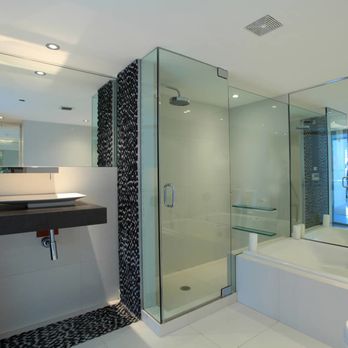Southern Valley Shower Doors - a modern bathroom - Kitchen & Bath Near Me - Athens, Georgia Southern Valley Shower Doors - a modern bathroom - Kitchen & Bath Near Me - Athens, Georgia