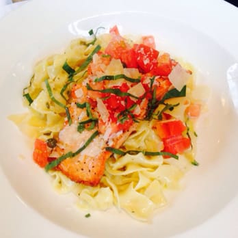 Fork - Salmon with homemade pasta - New American Near Me - Boise, Idaho