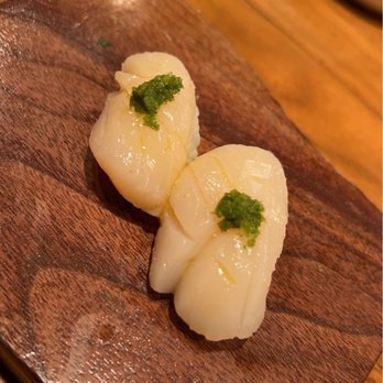 Uchi Austin - Scallop Nigiri - Sushi Bars Near Me - Austin, Texas Uchi Austin - Scallop Nigiri - Sushi Bars Near Me - Austin, Texas