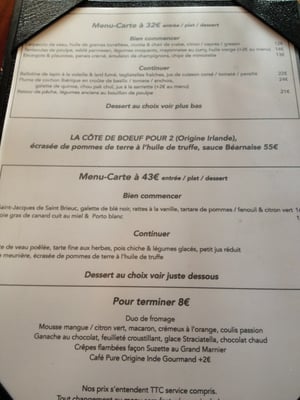 Menu photo 2 L'Art et La Manière Lyon, 69 Menu photo 2 L'Art et La Manière Lyon, 69