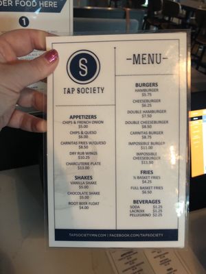 Menu photo 4 Tap Society Minneapolis, MN Menu photo 4 Tap Society Minneapolis, MN