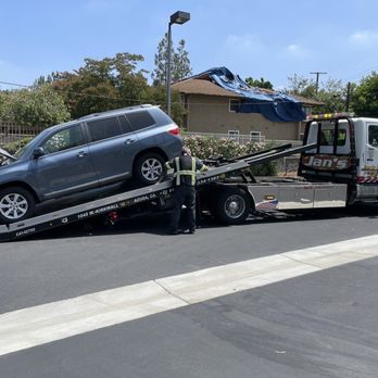 Jan's Towing - Rick to the rescue! - Towing Near Me - Azusa, California