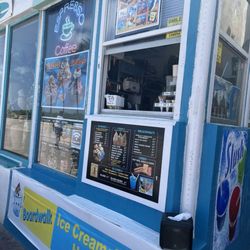 Boardwalk Ice Cream - The front view