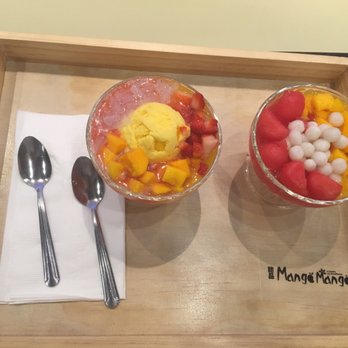 Mango Mango Dessert - Nice and clean....wonderful and fresh! Cute atmosphere...open late! Cute place for date night! - Desserts Near Me - Plano, Texas