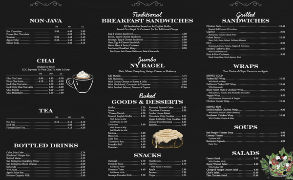 Menu photo 1 Rooster Moon Coffeehouse Hagerstown, MD Menu photo 1 Rooster Moon Coffeehouse Hagerstown, MD