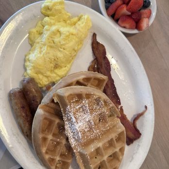 Scrambled - Waffle and Berries - New American Near Me - Deerfield, Illinois Scrambled - Waffle and Berries - New American Near Me - Deerfield, Illinois