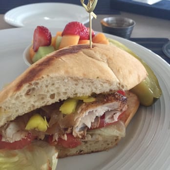 Latitudes - Blackened mahi sandwich - Seafood Near Me - Highland Beach, Florida