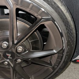 Damaged wheel Damaged wheel