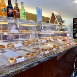 The Queen’s Tarts - Display case inside establishment
