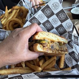 Double smash burger Double smash burger