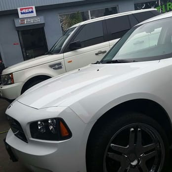 Main Tires & Wheels - Dodge Charger & Range Rover being taken care of by MTW - Tires Near Me - Santa Paula, California