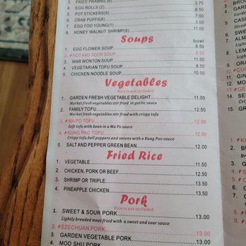 China Restaurant - a menu for a chinese restaurant - Chinese Near Me - Waldport, Oregon