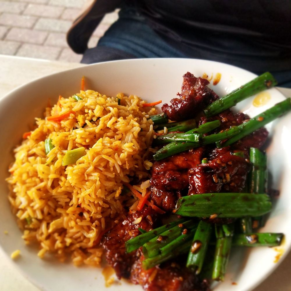 P.F. Chang's - Mongolian Beef & Fried Rice - Chinese Near Me - Buford, Georgia P.F. Chang's - Mongolian Beef & Fried Rice - Chinese Near Me - Buford, Georgia