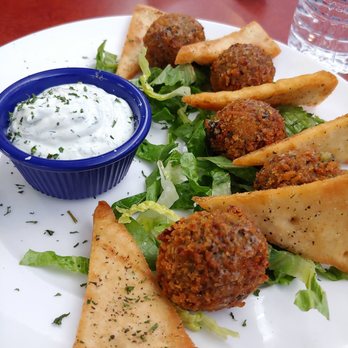 Greek Unique - Spinach poppers and dip - Greek Near Me - Ashburn, Virginia