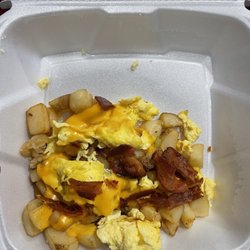 Tudor's Biscuit World - Big Tator Platter, Extra Cheese.