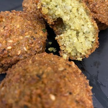 Falafel King - Cut open falafel - Salad Near Me - Bellmawr, New Jersey Falafel King - Cut open falafel - Salad Near Me - Bellmawr, New Jersey