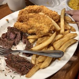 Top Sirloin Steak & Chicken Tenders