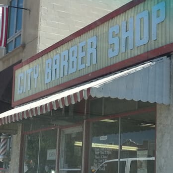 City Barber Shop - From the street in front. - Barbers Near Me - Ramona, California