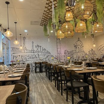 Timog - Modern well lit dining area - Bars Near Me - Newark, California
