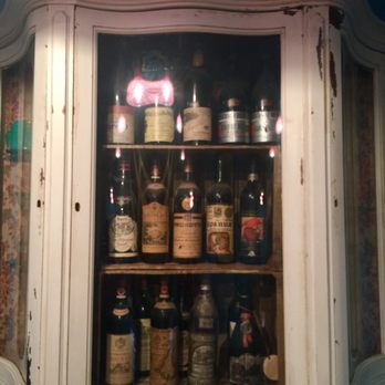 La Prosciutteria - Navona - Vintage wine bottles on display - Wine Bars Near Me - Rome, RM La Prosciutteria - Navona - Vintage wine bottles on display - Wine Bars Near Me - Rome, RM