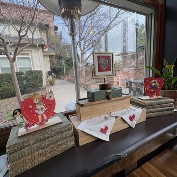 Plank Craft Kitchen & Bar - Valentine decorations near our table. - American Near Me - Folsom, California