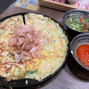 GAN-HOO BBQ - Seafood Pancake - Barbeque Near Me - Flushing, New York