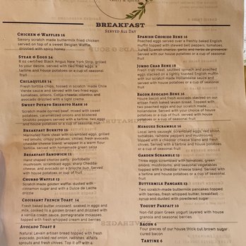 Bloom - Menu - American Near Me - Santa Clara, California