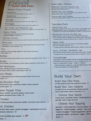 Menu photo 4 Peel Wood Fired Pizza O'Fallon, IL Menu photo 4 Peel Wood Fired Pizza O'Fallon, IL