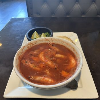 El Barco - Caldo de camarones (shrimp soup). - Mexican Near Me - Urbandale, Iowa