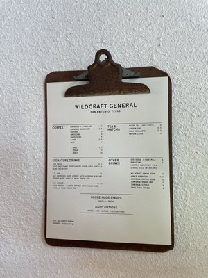 Menu photo 2 Wildcraft General San Antonio, TX Menu photo 2 Wildcraft General San Antonio, TX