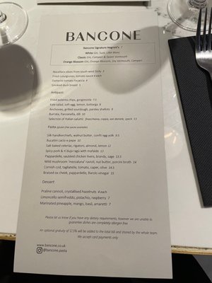 Menu photo 7 Bancone London, XGL Menu photo 7 Bancone London, XGL