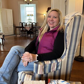 Baker Bird Winery - Drinking wine in the house on property and cheeseboard - Wineries Near Me - Augusta, Kentucky