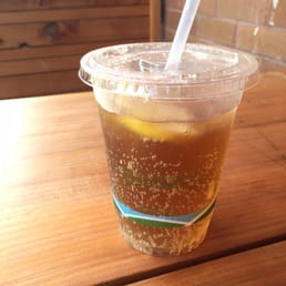 Drinks in eco friendly cups