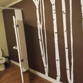 Birch & Barley - Entrance to the bathroom. These little details make it such a cute place. - American Near Me - Pullman, Washington