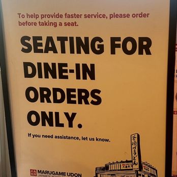Marugame Udon - Seating is for dine in only - Japanese Near Me - San Ramon, California Marugame Udon - Seating is for dine in only - Japanese Near Me - San Ramon, California