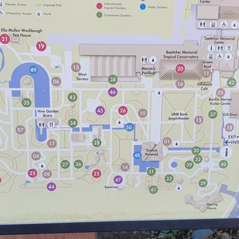 Denver Botanic Gardens - Map of the grounds - Botanical Gardens Near Me - Denver, Colorado