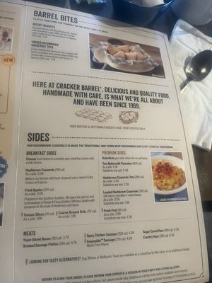 Menu photo 7 Cracker Barrel Old Country Store Concord, NC