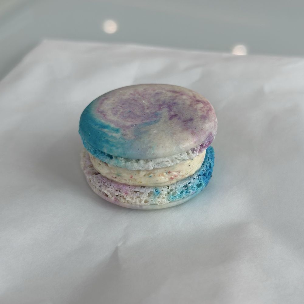 Decadent Macaron - Fruity pebbles macaron (if I'm remembering correctly) - Macarons Near Me - Gilbert, Arizona